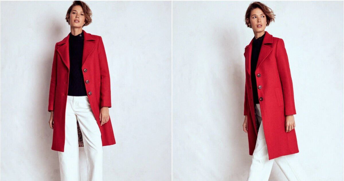 Boden shoppers race to buy ‘luxury’ wool coat in ‘gorgeous’ colour