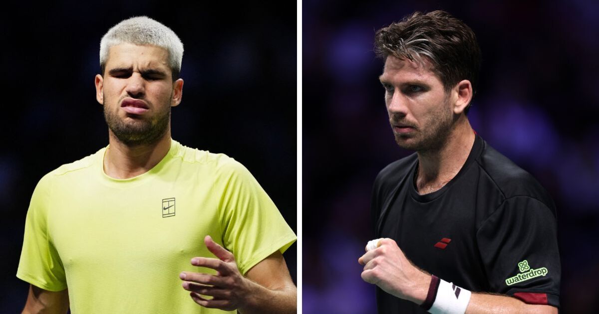 Cameron Norrie stuns Carlos Alcaraz as Spaniard dumped out of Paris Masters in first match | Tennis | Sport
