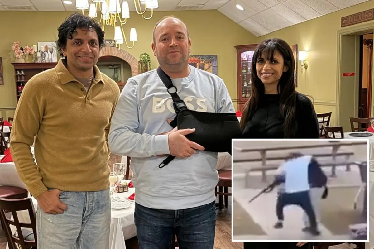 Bondi Beach hero Ahmed Al-Ahmed’s dinner with thriller filmmaker M. Night Shyamalan