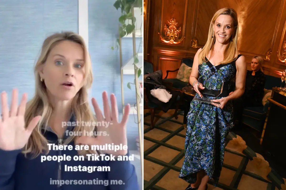 Reese Witherspoon makes plea to fans after scammers impersonate her online: ‘It’s so upsetting’