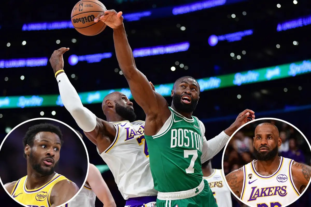 LeBron James admits Jaylen Brown’s Bronny comments irked him