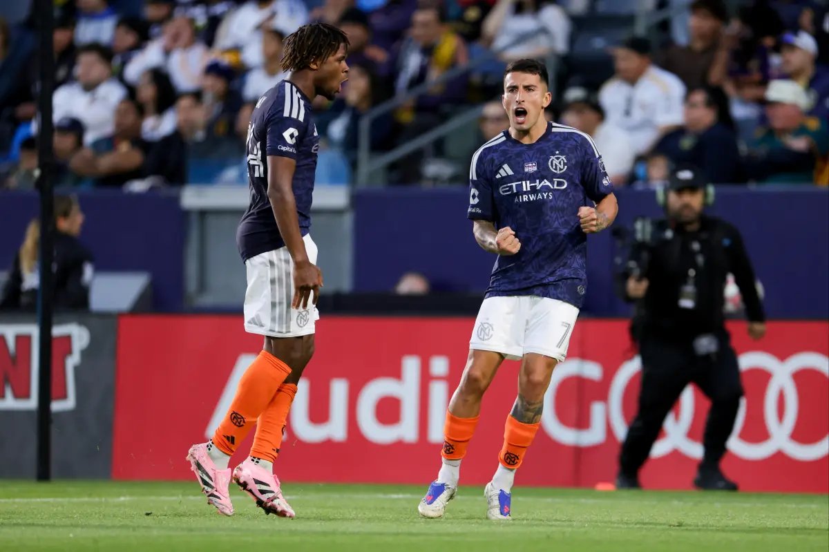 NYCFC ties LA Galaxy in season opener as Nicolas Fernandez scores on penalty kick