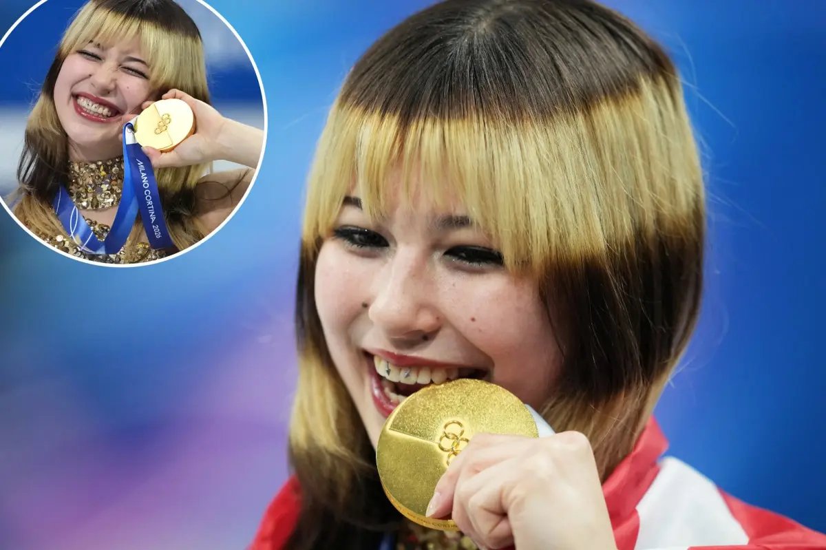 The story behind Olympian Alysa Liu’s viral ‘smiley’ piercing