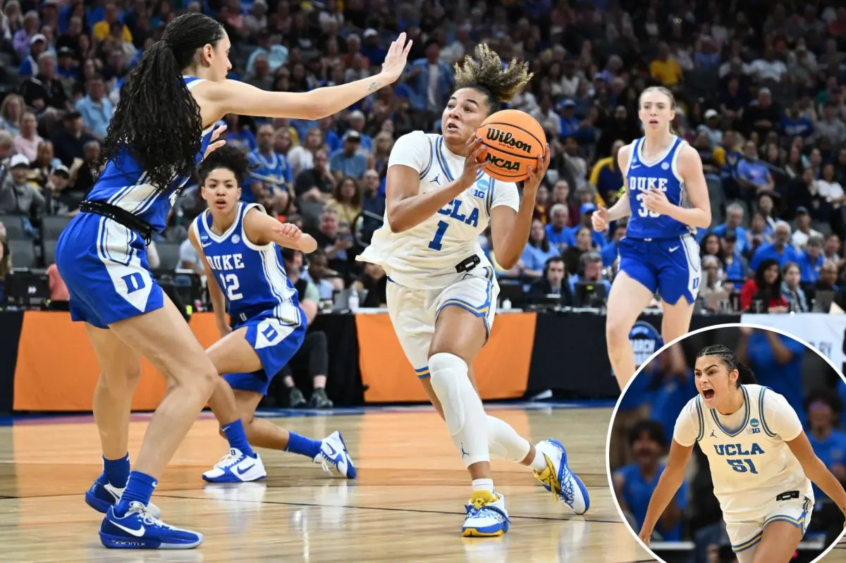 UCLA women’s basketball beats Duke to reach Final Four