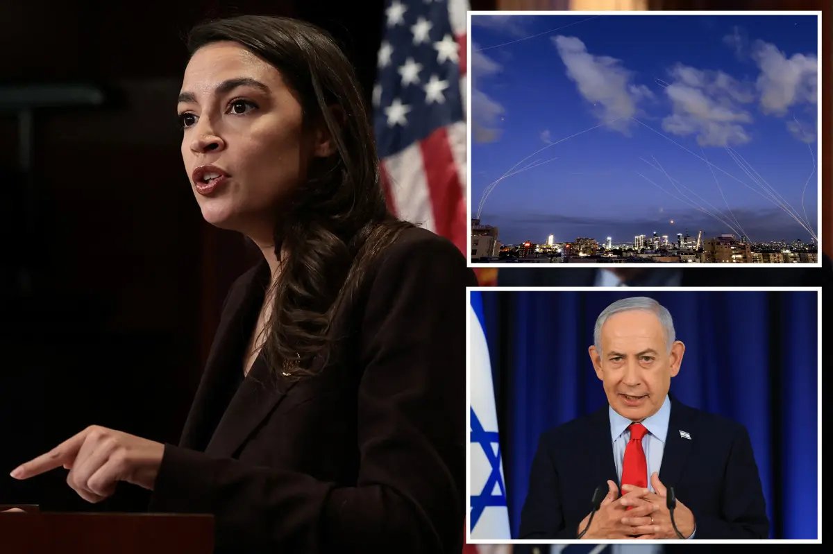 AOC to oppose all aid to Isreal even for Iron Dome after facing lefty backlash