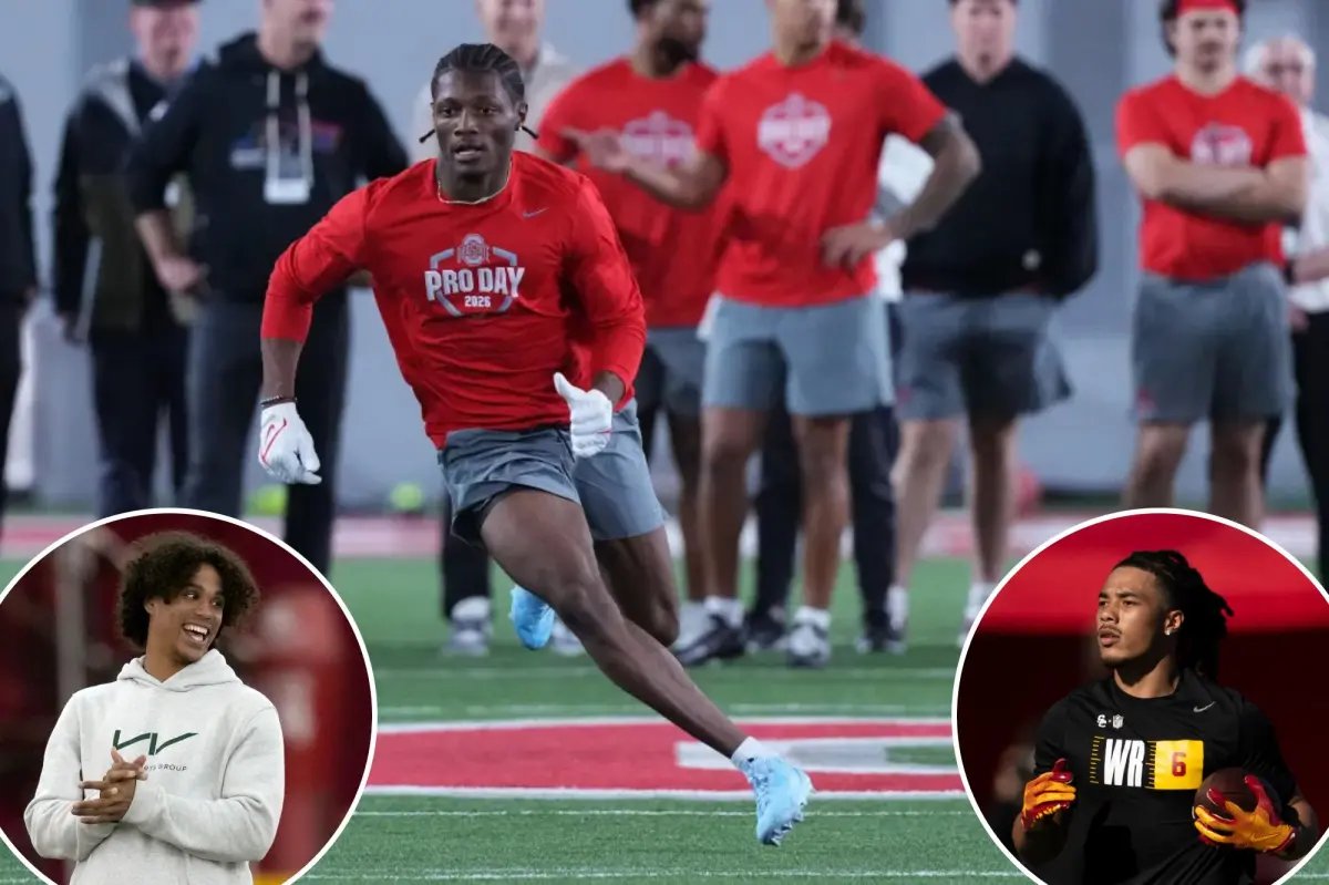 Carnell Tate, Jordyn Tyson, Makai Lemon projections for loaded wide receiver class
