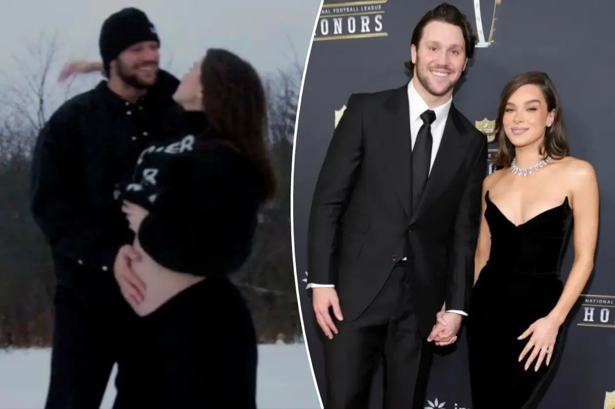 Josh Allen and Hailee Steinfeld announce birth of their first child