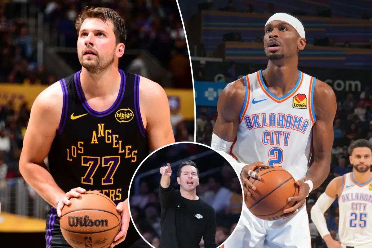 Luka Doncic, Lakers must contain Shai Gilgeous-Alexander, Thunder