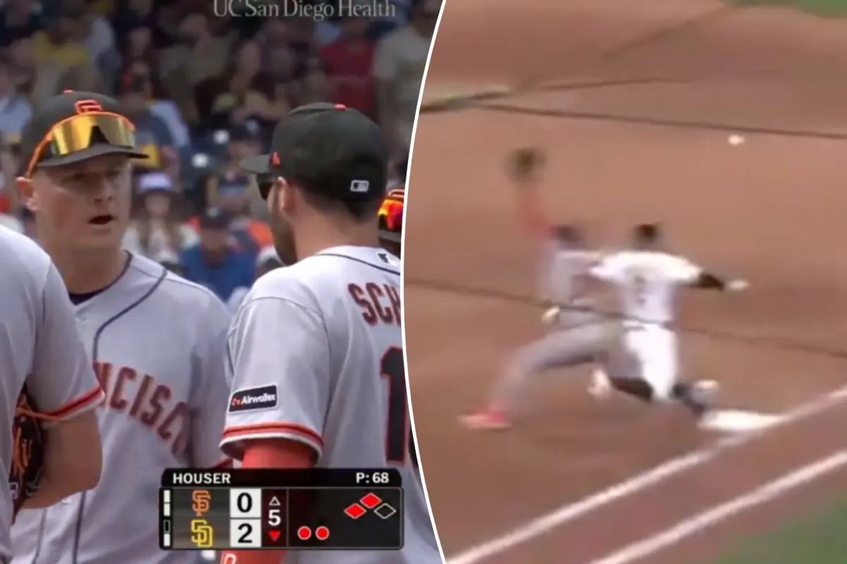 Matt Chapman has vulgar reprimand for Giants teammate in viral mound moment