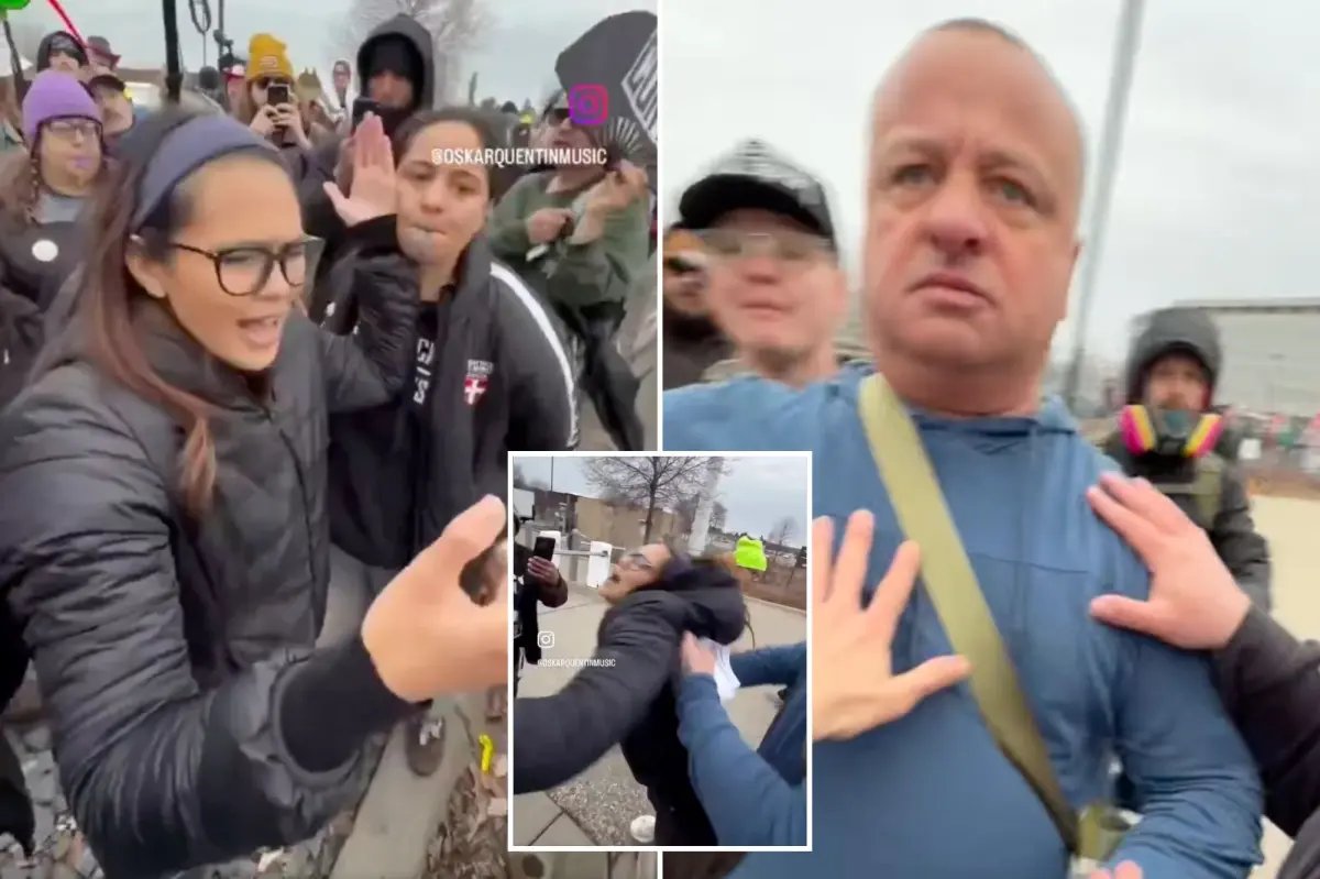 Minnesota father Chris Ostroushko second guessing US life after attacking TPUSA reporter