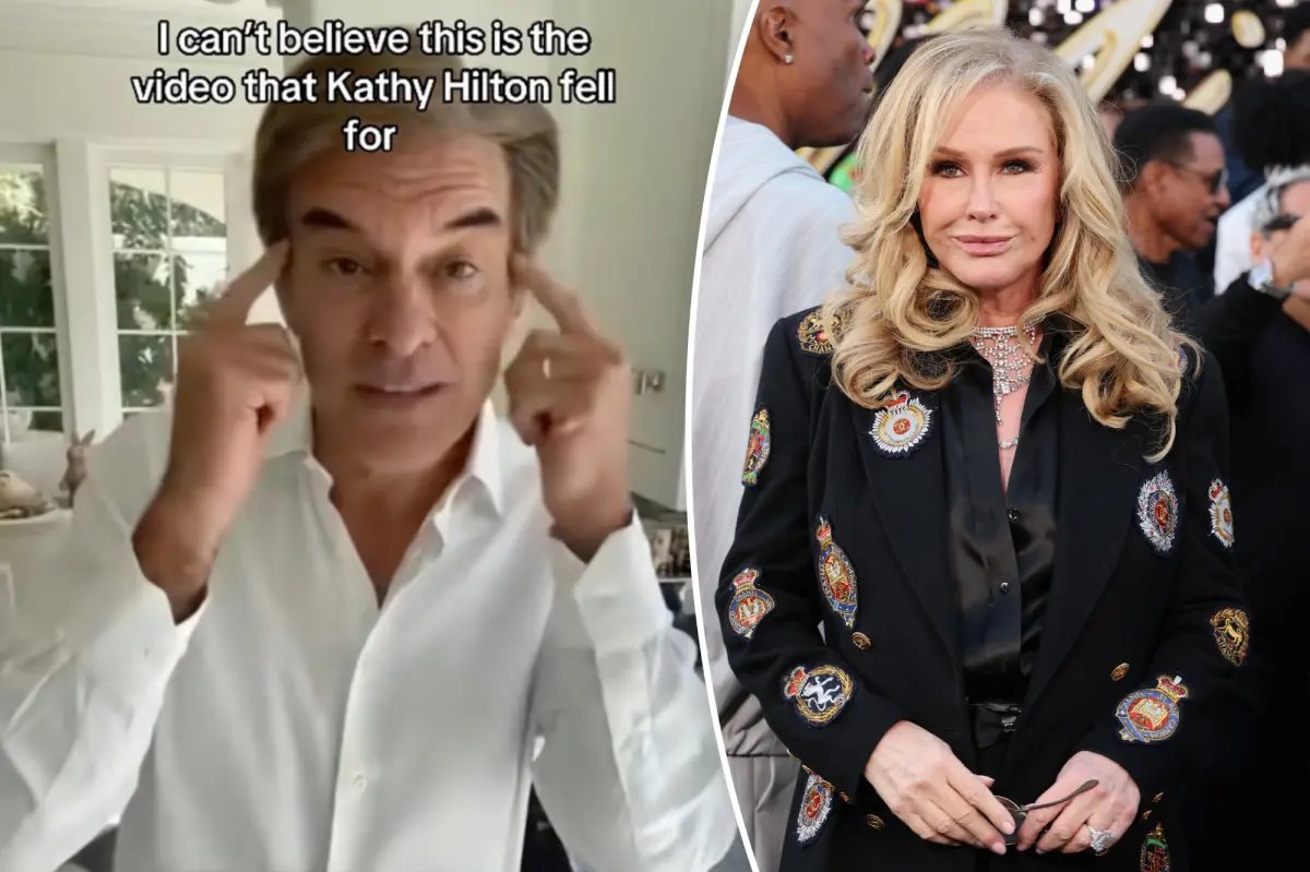 Kathy Hilton fell for an AI diet scam supposedly backed by Oprah and Michelle Obama — why it ‘messed up’ her system