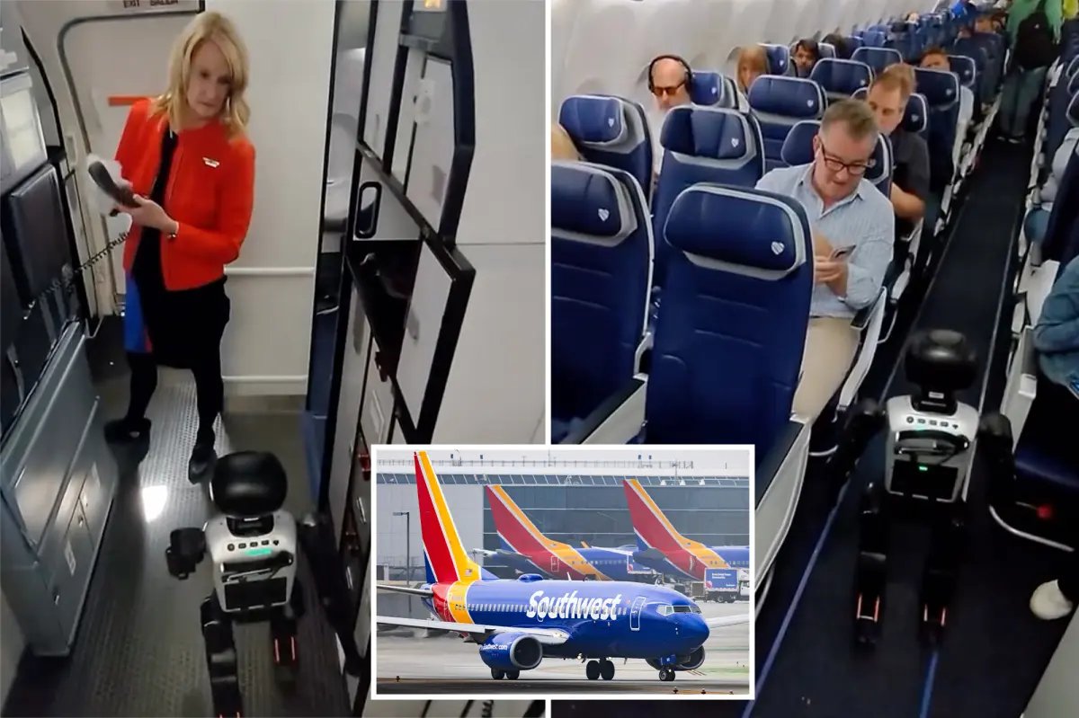 Southwest Airlines bans robots after humanoid ‘Stewie’ takes a flight