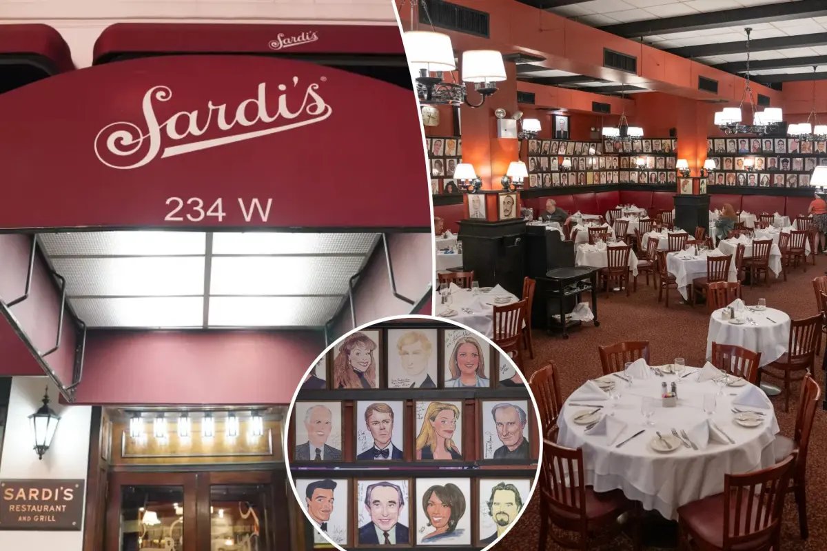 Farewell — for now — to Broadway icon Sardi’s
