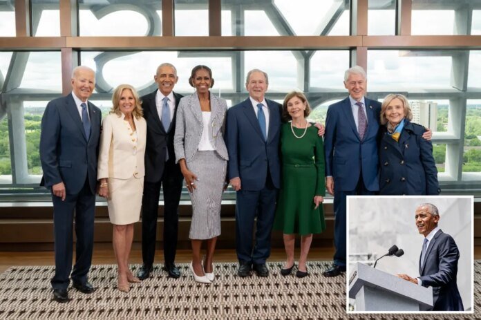 Obama-gives-glowing-tribute-to-Clintons-Bushes-but-only.jpg