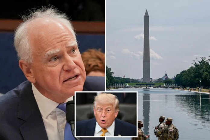 Tim-Walzs-jab-at-Trump-over-Reflecting-Pool-draws-fraud.jpg
